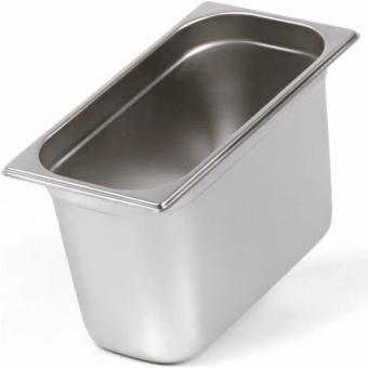 Гастроемкость из нержавейки GN 1/3 h-20 см 7 л, 201390