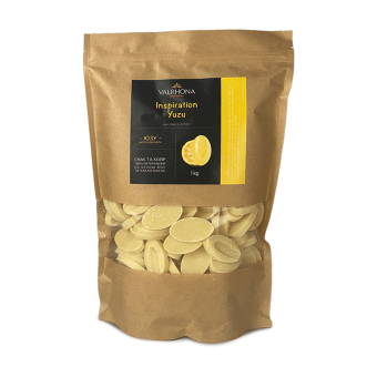 Шоколад зі смаком юзу Inspiration Yuzu Valrhona 1 кг