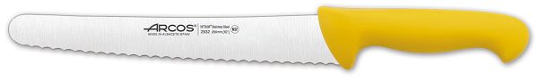 Нож кондитерский 250 мм "2900" желтый, 293200
