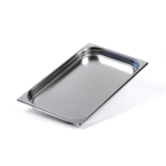 Гастроемкость из нержавейки перфорированная GN 1/1 h-4 см 13,5 л, 201145