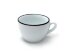 Чашка cappuccino 180 мл Pennellessa Black rims серия Verona Millecolori, 37252