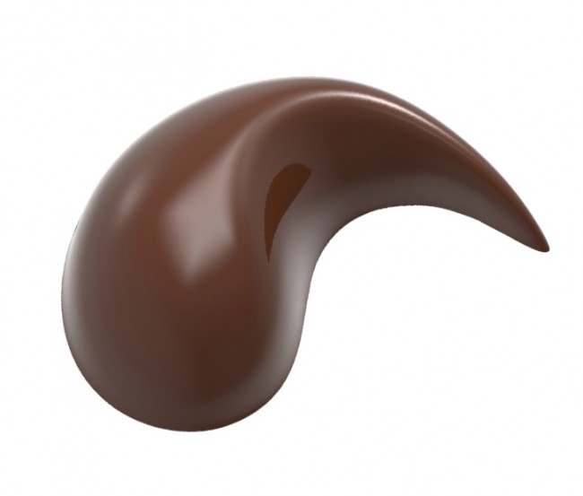Капля 42мм 21шт по 8г, поликарбонат, форма для шоколада Chocolate World CW1904