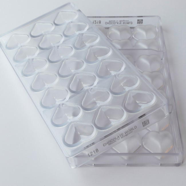 Форма для шоколада поликарбонатная Маленьке Сердце 14 г, 1218 CW