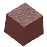 Поликарбонатная форма для шоколада Змеиная кожа 22,5x22,5x20мм, 32штx12г 1675CW