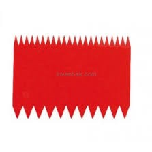 Скребок пластиковий кондитерський 110х80 мм Paderno 47621-07