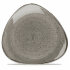 Тарелка треугольная 19,2 см серия Stonecast Peppercorn Grey, SPGSTR71