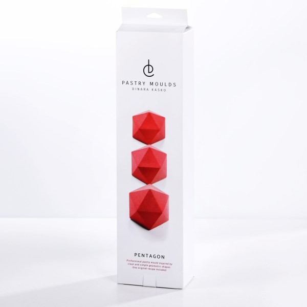 Силиконовая форма PENTAGON Динара Касько 100mm,h 60mm, v 150 ml