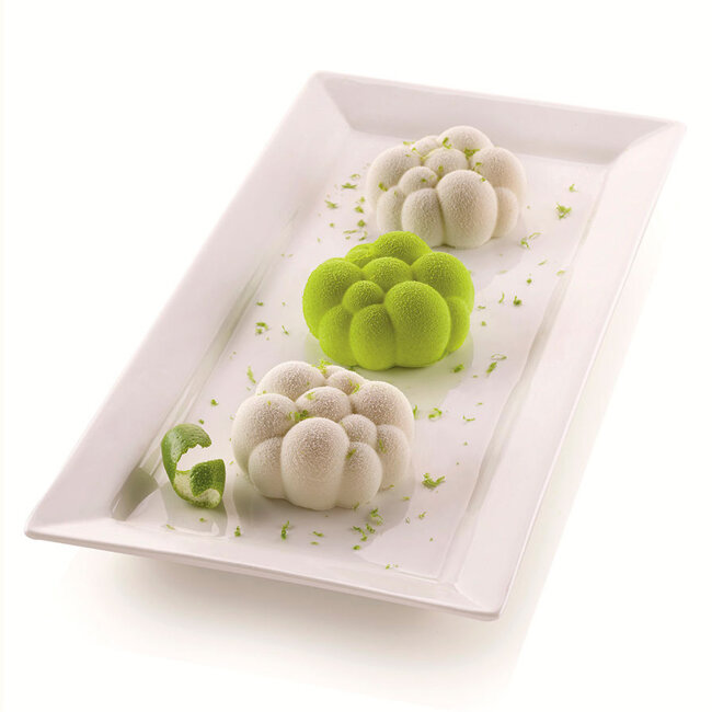 Силиконовая форма Bollicine Silikomart, d70 мм, h30 мм, 6шт х 85мл