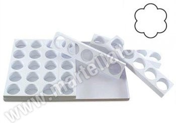 Форма для пирожных Ромашка d 65, h 40, 75 гр, MONOP.C0012