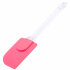 Лопатка силиконовая розовая 260 мм