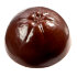 Форма для шоколада поликарбонатная Половина апельсина 12 г, 1750 CW