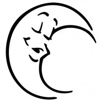 Трафарет для торта МІСЯЦЬ, MASK 170