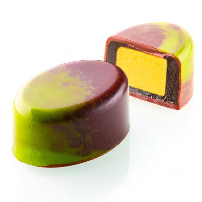 Форма для шоколаду OVALE 23х33 мм, CH014