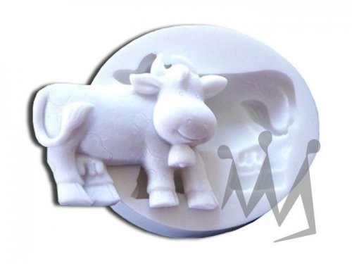 Marzipan mold &quot;cow&quot; 57x75 mm, Silikomart