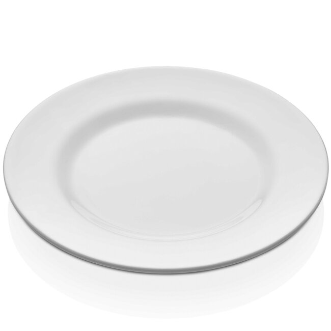 Блюдо круглое белое d-25 см, 1125.PW