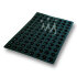 Silicone mold 600x400 mm, &quot;hemisphere&quot; d 35 mm, h 17.5 mm SQ015, Silikomart