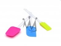 Лопатка силіконова фіолетова 255 мм