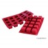 Silicone mold Cube 35x35x35 mm, v 42ml, 15 pcs, SF105, Silikomart