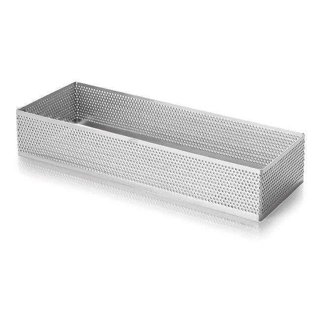 Baking frame 8x28 cm h2 cm, N/W with perforation Lacor 68598