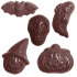Форма для шоколада "halloween" 5x6 шт. (5 видов фигур х 4 г), 1570 CW