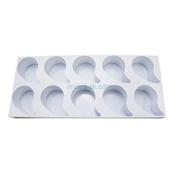 Форма для пирожных Слеза d 65 mm, h 40 mm, 75 gr, 15 порций MONOP.B009