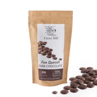 Шоколад чорний 56% Natra Cacao 0,4 кг