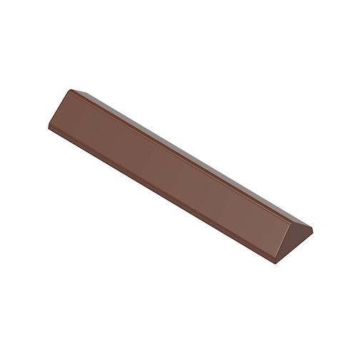 Поликарбонатная форма для шоколада 1929CW, 99.5x19.5х11,5мм, 10штx17.5г, Chocolate World CW1929