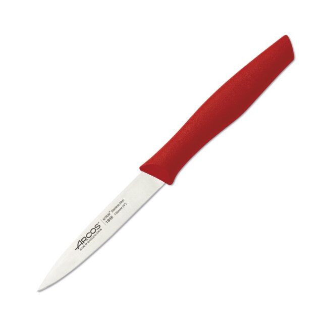 Нож для чистки Arcos серия Nova цвет красный (10 см)