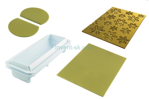 KIT FROZEN Baking and decorating set FROZEN 80x250 h 67 mm, 1200 ml, Silikomart