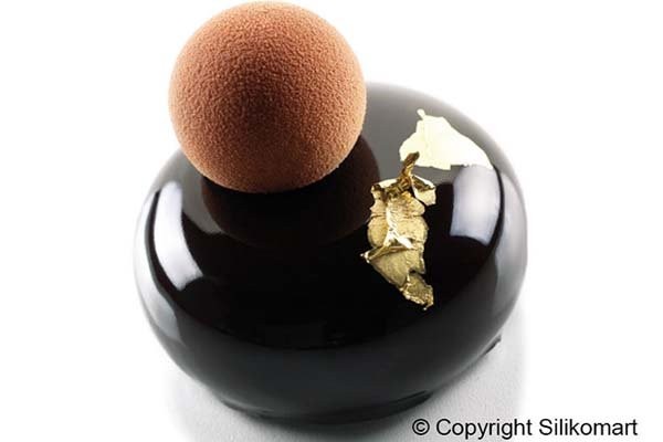 Силиконовая форма Stone d65 мм h30 мм, 85 мл, Silikomart Украина