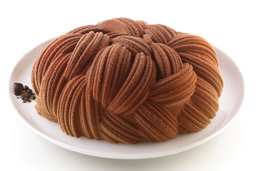 Силиконовая форма для торта d 190 х h 72 мм WOOLY, Silikomart Силиконовая форма для торта d 190 х h 72 мм WOOLY, Silikomart